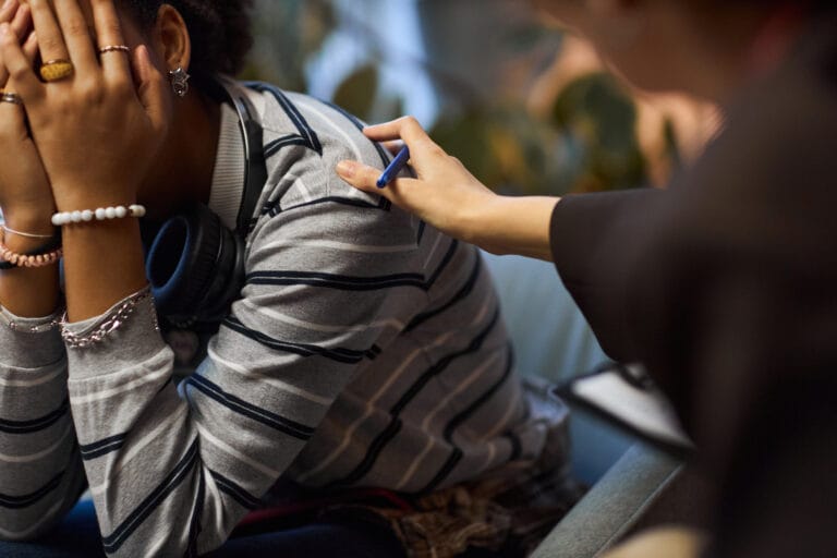 Caring staff at Brighter Days Residential providing daily support